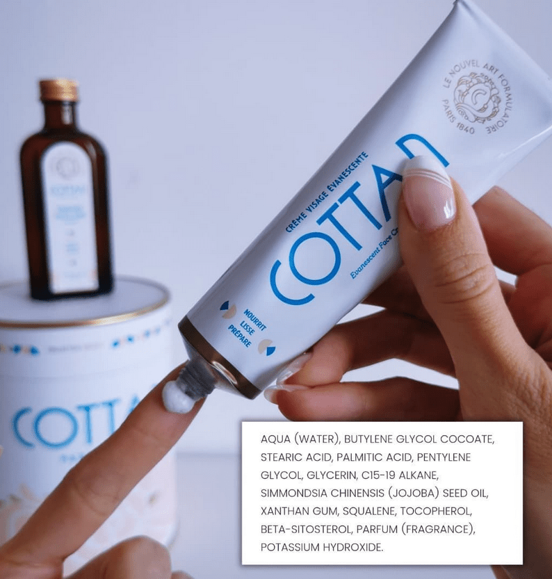 Avis sur les soins cosmétiques COTTAN par Pibou Beauty - COTTAN