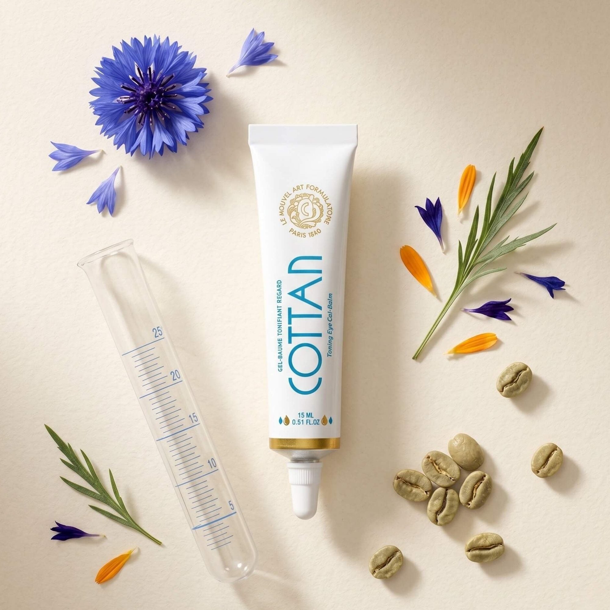 Eye Contour Firming Gel-Balm COTTAN — handcrafted in our laboratory
