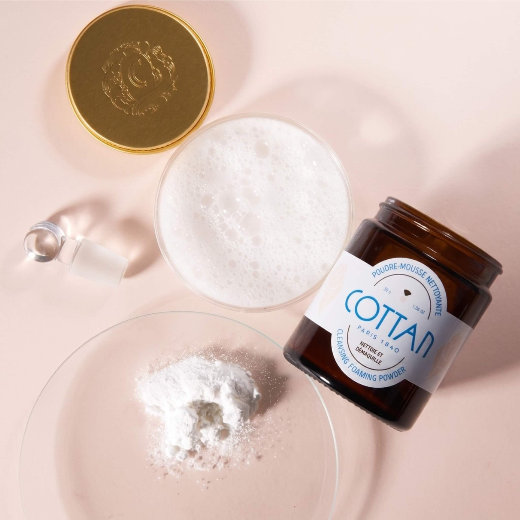 Poudre - Mousse Nettoyante - COTTAN