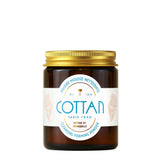 Vue de face de la poudre mousse nettoyante COTTAN dans son emballage, montrant l'étiquette avant avec le nom du produit et le logo de la marque.