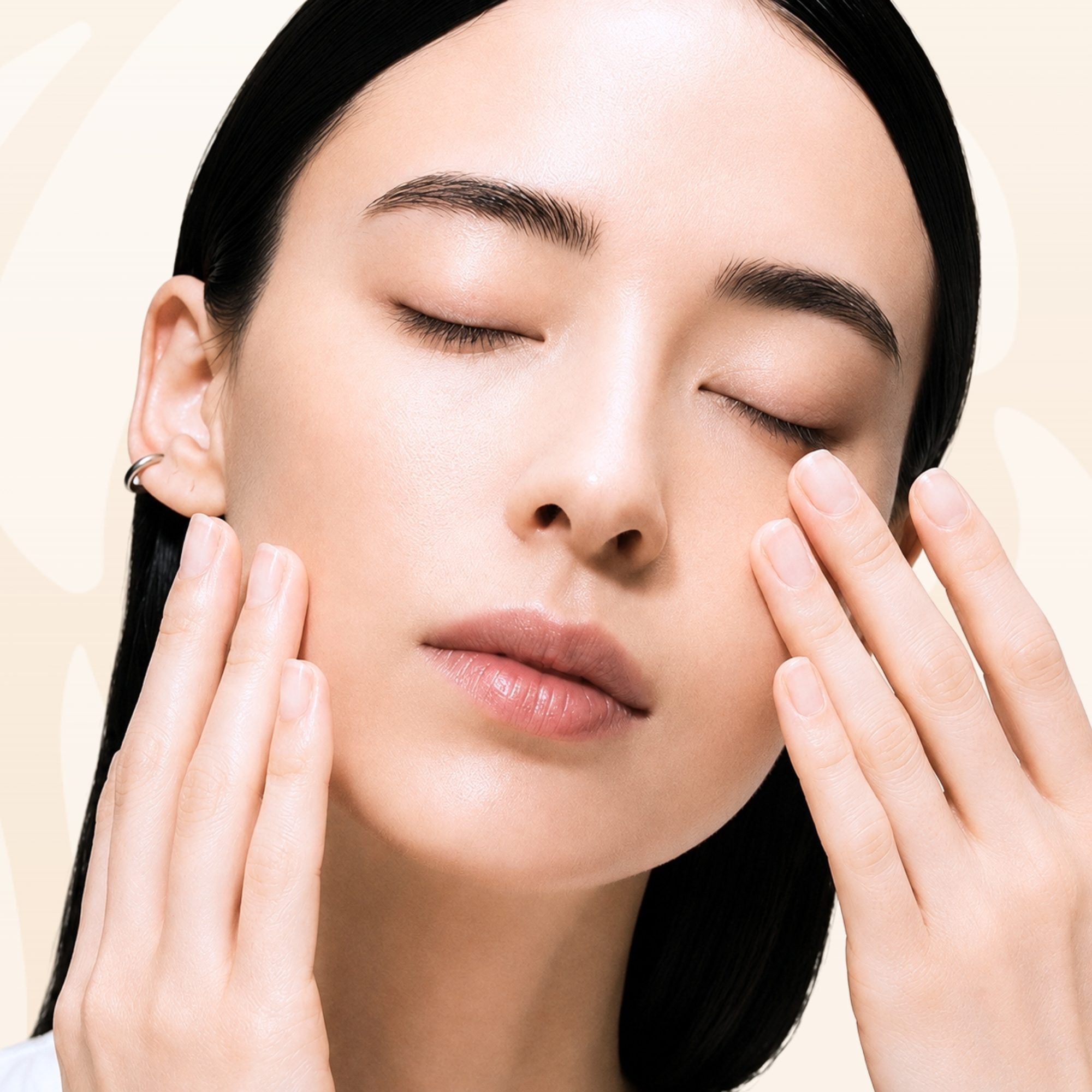 Crème Visage Cica-Cold COTTAN — application du soin sur la peau