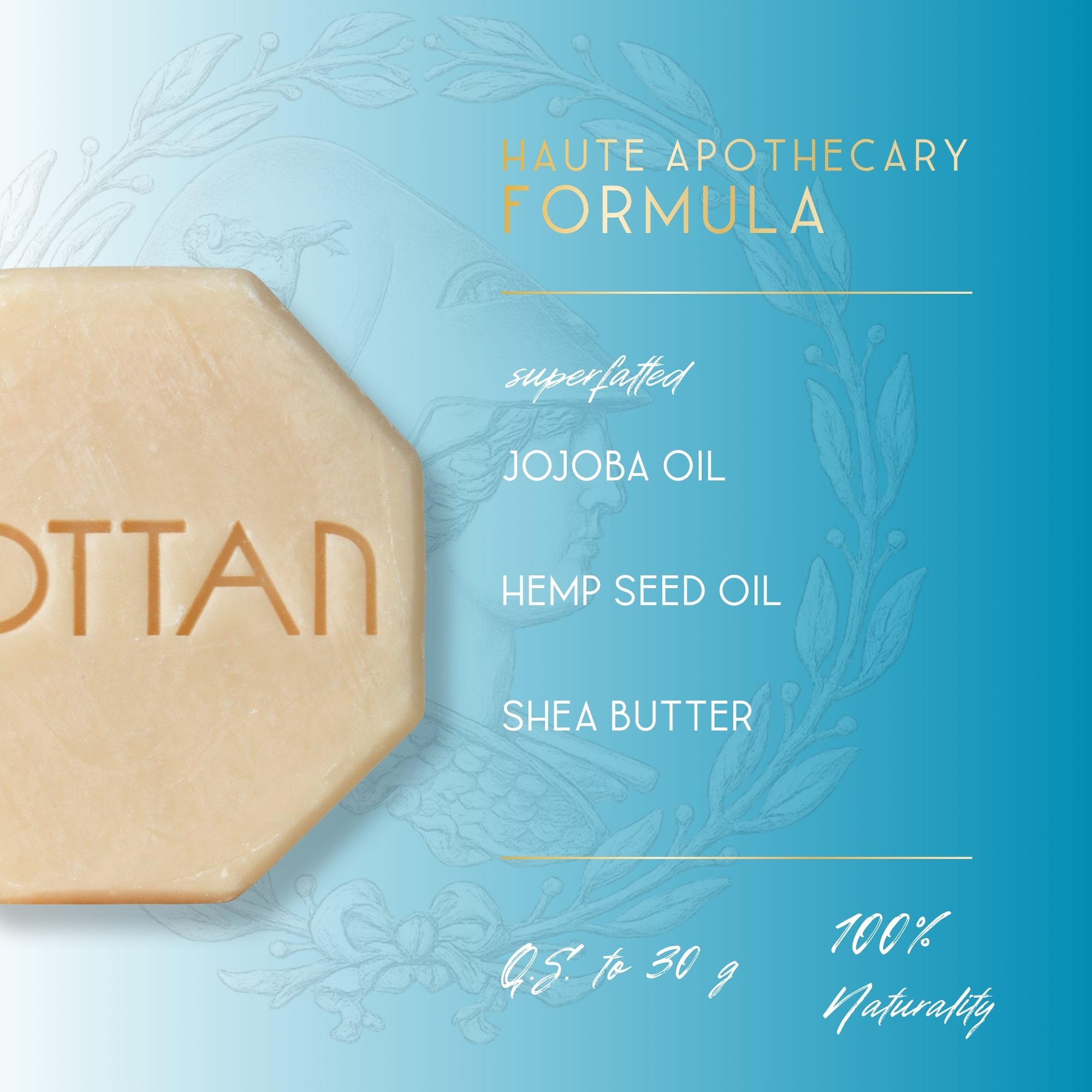 Savon Visage Dulcifié COTTAN — composition et actifs (version anglaise)