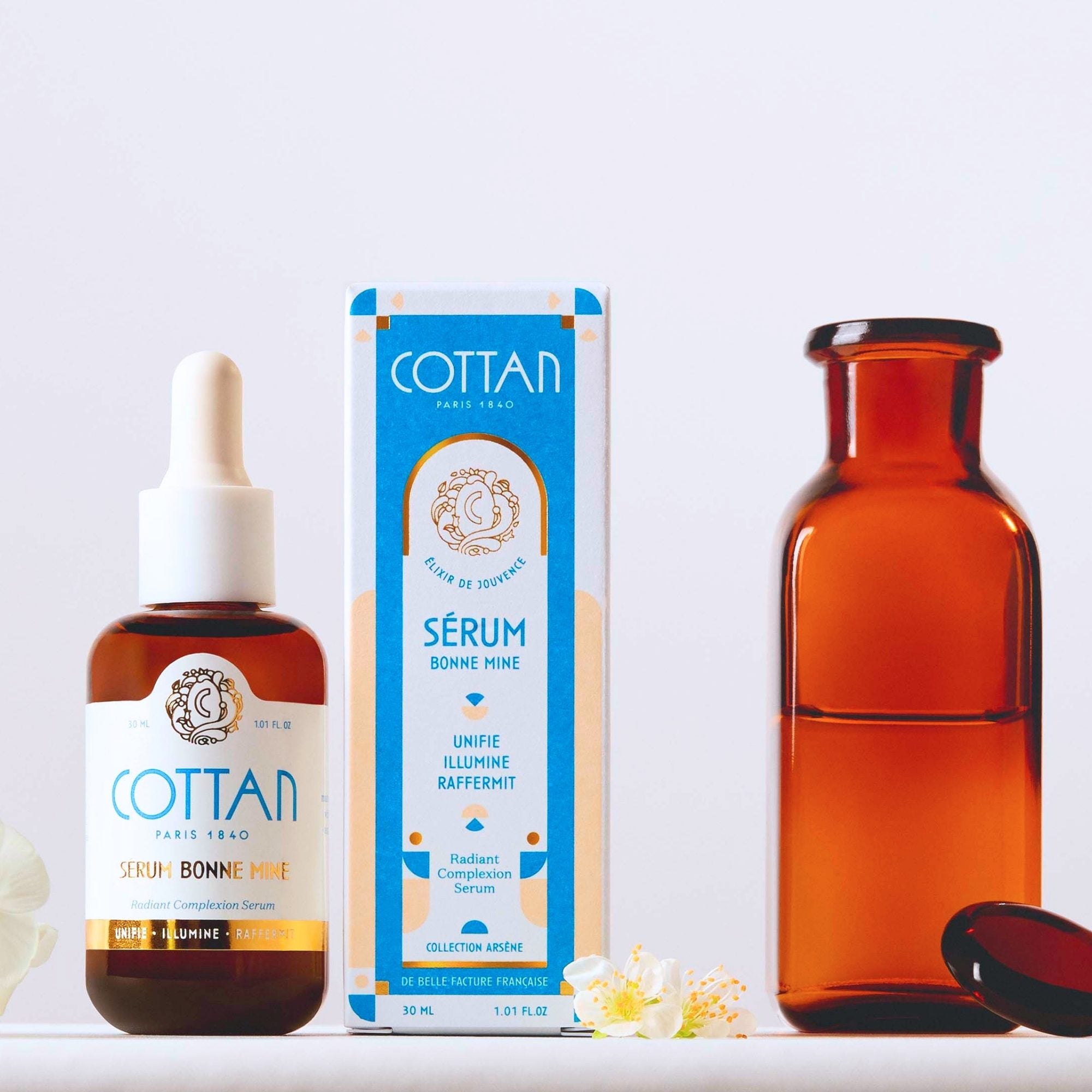 Sérum Bonne Mine Vitamine C COTTAN — histoire et savoir-faire de la maison