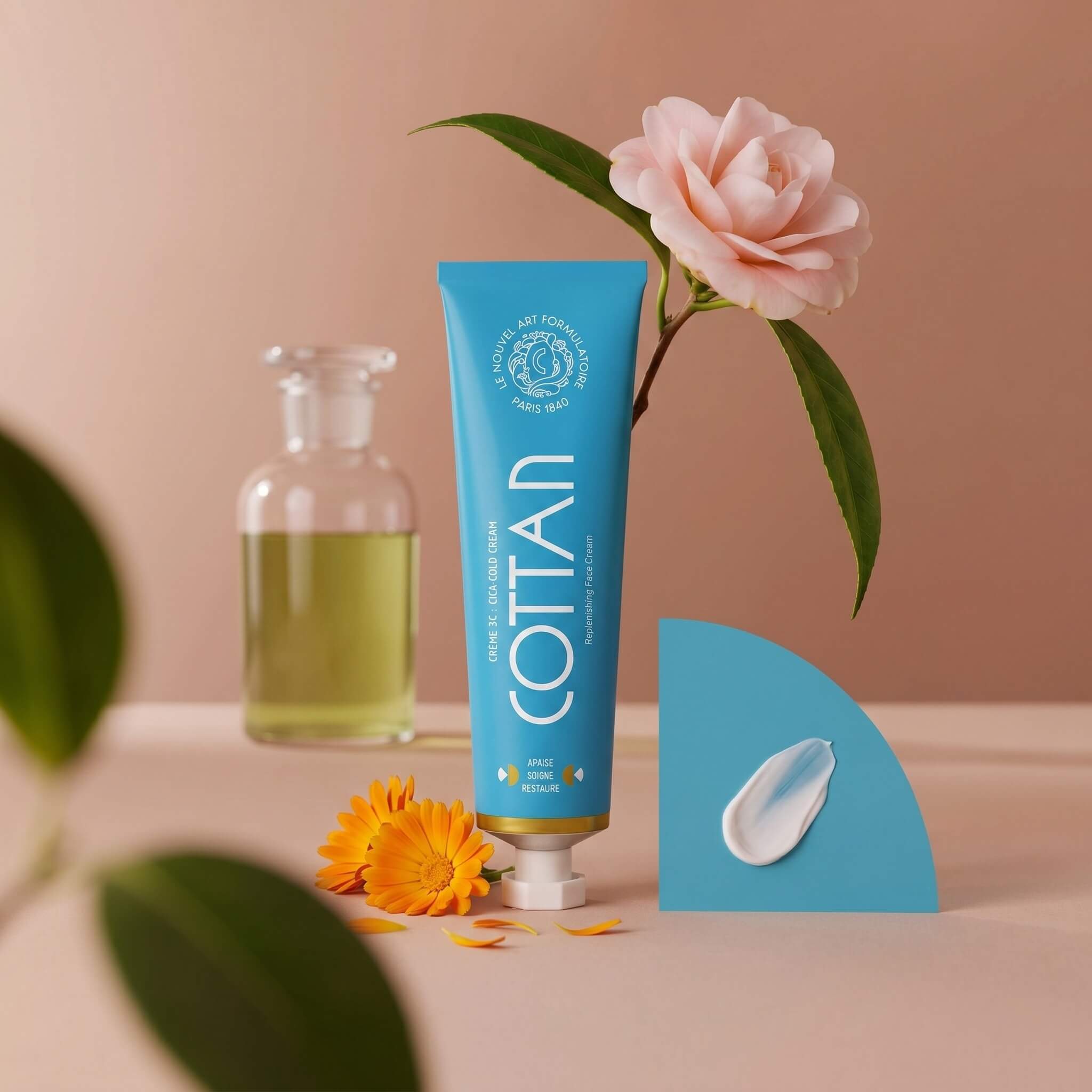 Crème Visage Cica - Cold - COTTAN