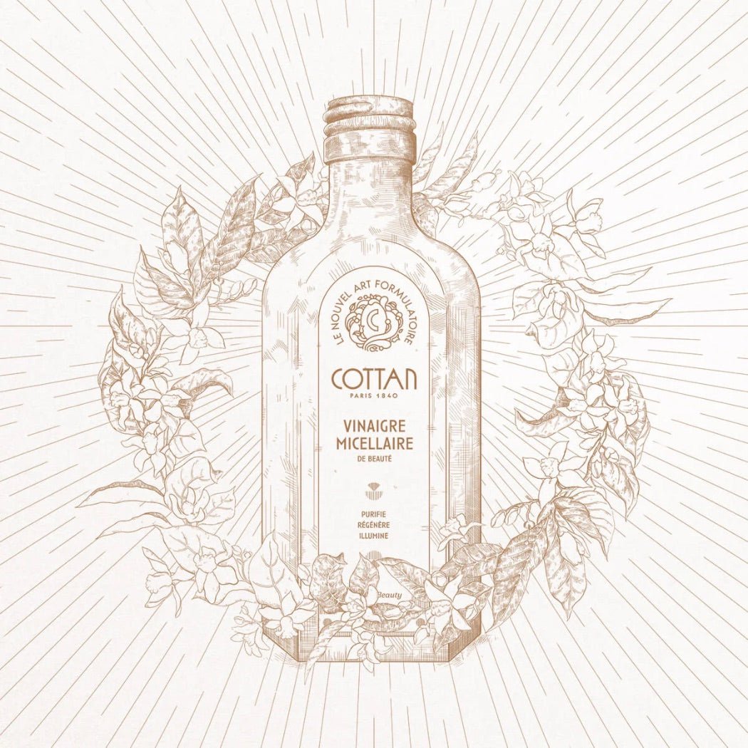 Beauty Micellar Vinegar in its laurel wreath — Nouvel Art Formulatoire